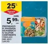 Continente Bom dia Continente - preparado p/massada de marisco s/gluten promoção