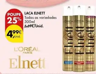 Pingo Doce L'oréal - laca elnett promoção