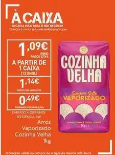 Recheio Seleção du chef - arroz vaporizado promoção