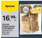 Continente Bom dia Continente - postas de bacalhau promoção