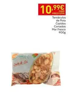 Recheio Tentáculos de pota cozidos cortados mar fresco promoção