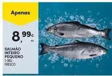Continente Bom dia Salmão inteiro pequeno promoção
