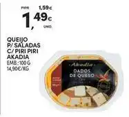 Continente Bom dia Queijo p/ saladas c/ piri piri promoção