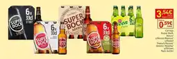 Recheio Super bock - vodka promoção