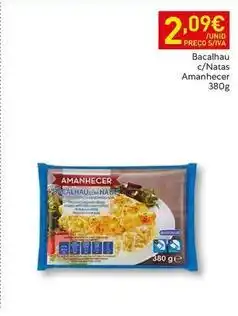 Recheio Amanhecer - bacalhau c/natas promoção