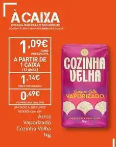 Recheio A+ - arroz vaporizado promoção