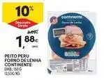 Continente Bom dia Continente - peito peru forno de lenha promoção