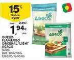 Continente Bom dia Agros - queijo flamengo original/light promoção