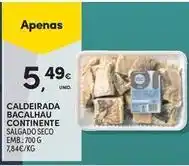 Continente Bom dia Continente - caldeirada bacalhau promoção