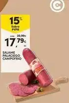 Continente Bom dia Campofrio - salame palaciego promoção