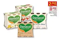 Recheio Danacol - iogurte liquido bifidus damacol promoção