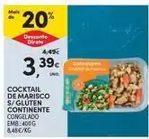 Continente Bom dia Continente - cocktail de marisco s/ gluten promoção