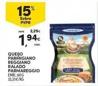 Continente Bom dia Parmareggio - queijo parmigiano reggiano ralado promoção