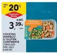Continente Bom dia Continente - cocktail marisco s/ gluten promoção