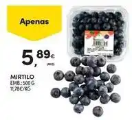 Continente Bom dia Mirtilo promoção