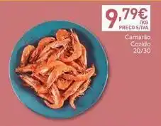 Recheio Camarão cozido 20/30 promoção