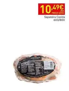 Recheio Sapateira cozida promoção