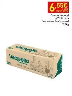 Recheio Vaqueiro - creme vegetal p/culinaria promoção