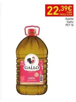 Recheio Gallo - azeite promoção