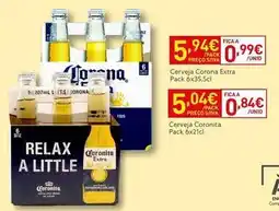 Recheio Corona - cerveja extra promoção