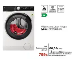 El Corte Inglés Máquina de lavar roupa aeg lfr8504l6q promoção