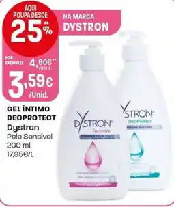 Intermarché Gel íntimo deoprotect dystron promoção