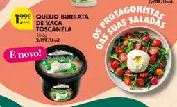 Pingo Doce Queijo burrata de vaca toscanela promoção