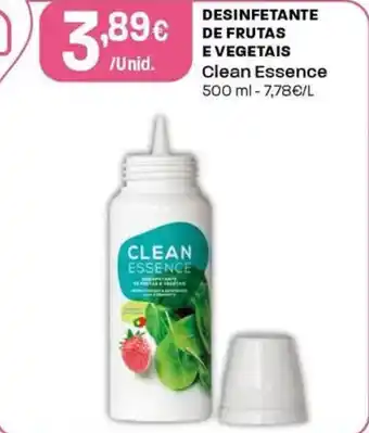 Intermarché Desinfetante de frutas e vegetais clean essence promoção