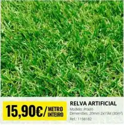 OvarMat relva artificial promoção
