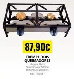 OvarMat Trempe dois queimadores promoção