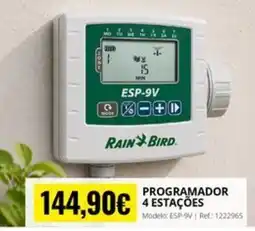 OvarMat Rain Bird programador 4 estações promoção