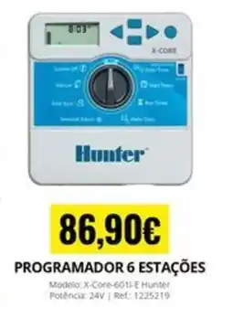 OvarMat Programador 6 estações hunter promoção