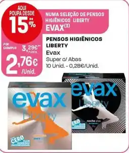 Intermarché Pensos higiénicos liberty evax promoção