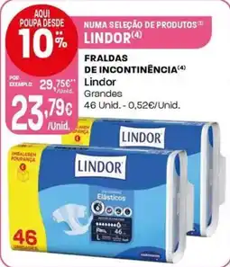 Intermarché Fraldas de incontinencia lindor promoção