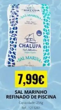 OvarMat Sal marinho refinado de piscina chalupa promoção