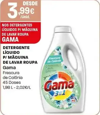 Intermarché Detergente líquido p/ máquina de lavar roupa gama promoção