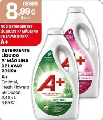Intermarché Detergente líquido p/ máquina de lavar roupa a+ promoção