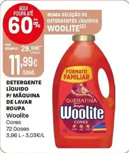 Intermarché Detergente líquido p/ máquina de lavar roupa woolite promoção