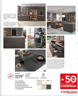 Conforama Cozinha Hora Café Mate promoção
