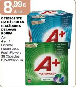 Intermarché Detergente em cápsulas p/máquina de lavar roupa a+ promoção
