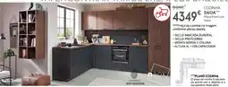 Conforama Cozinha SNOA Preta Premium Mate promoção