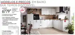Conforama Cozinha Fjord promoção