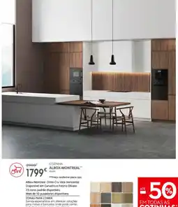 Conforama Cozinha Albox-Montreal Vison promoção