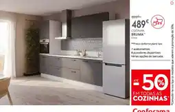 Conforama Cozinha Bruma Cinza promoção