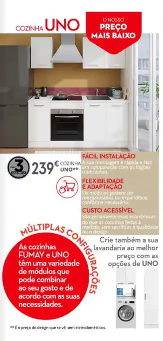 Conforama Cozinha uno promoção