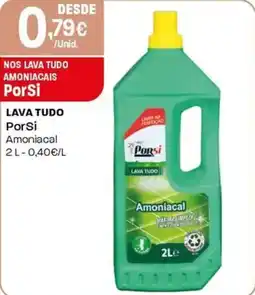 Intermarché Lava tudo porsi amoniacal promoção