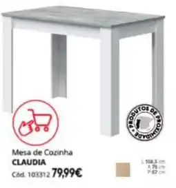Conforama Mesa de cozinha claudia promoção