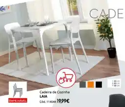 Conforama Cadeira de cozinha laia promoção