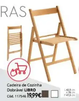 Conforama Cadeira de cozinha dobrável libro promoção