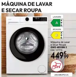 Conforama Máquina de lavar e secar roupa gwd 485sb6 s promoção